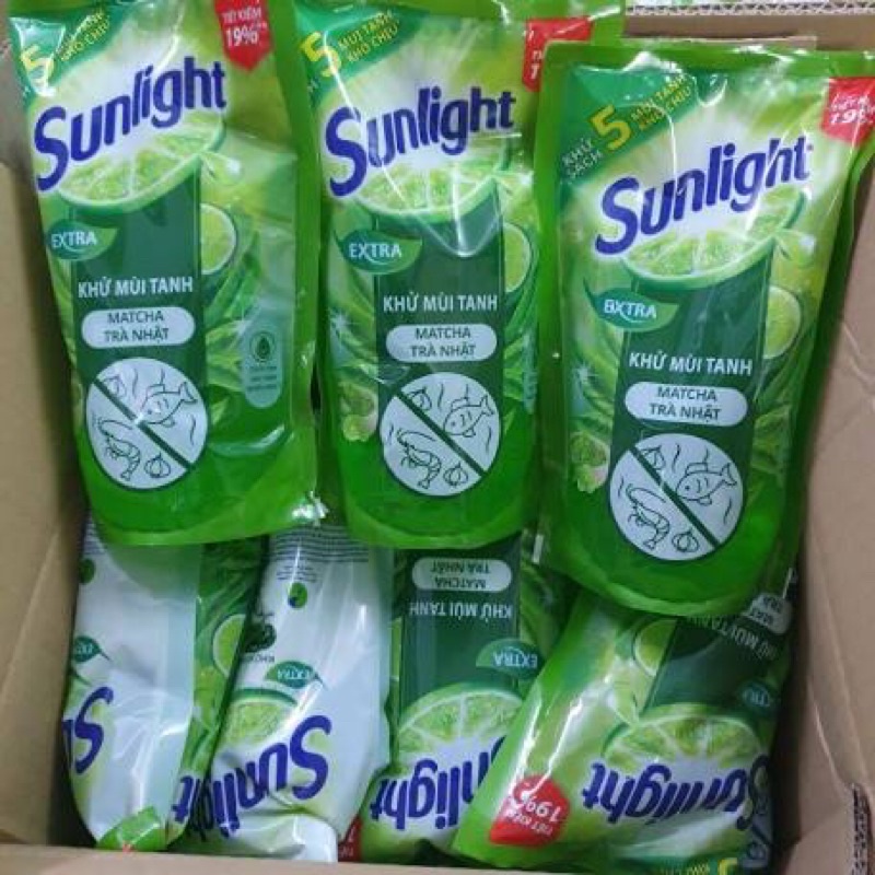 ⚡Rửa chén túi Sunlight 750g các loại cam kết chính hãng 100%⚡