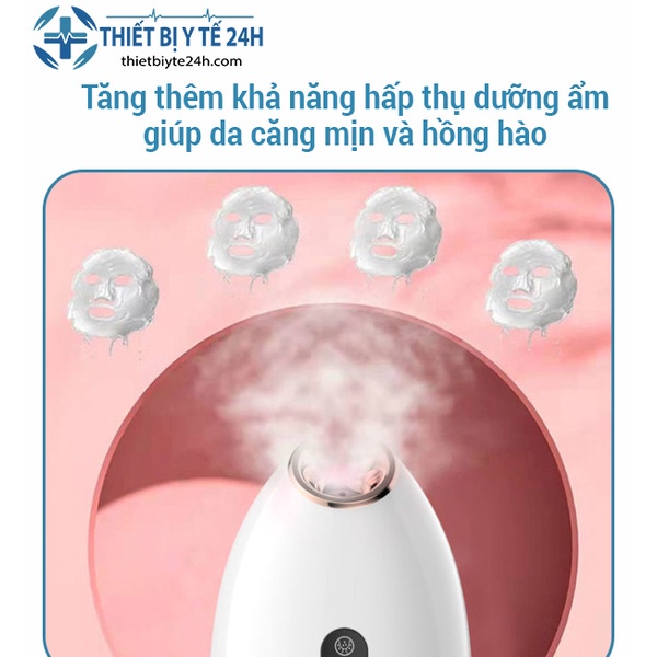 Máy Xông Hơi Mặt [Freeship] Máy Xông Hơi Mặt Nóng Lạnh Z16 - Làm Sạch Da, Cân Bằng Độ Ẩm, Ngừa Mụn, Giúp Da Căng Mịn