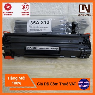 Hộp Mực 35A, Mực in 312 [Đã Gồm VAT] cho máy in LBP 3050, Hp P1005, P1006 chất lượng