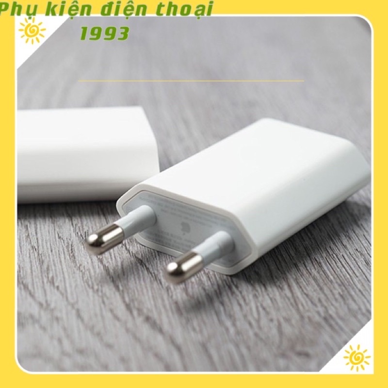 Bộ sạc IPhone dẹt zin chính hãng củ sạc nhanh IP 6 7 8 plus X Xs Xr 11 12 Pro max