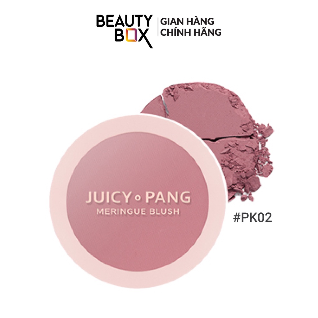 Má Hồng Trang Điểm A'PIEU JUICY-PANG MERINGUE BLUSH 5.2g