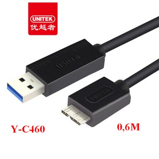 Cáp USB 3.0 cho ổ cứng di động Unitek Y-C460