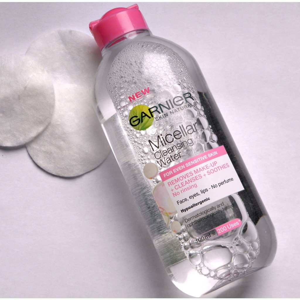 Nước tẩy trang Garnier Micellar Cleansing water (400ml)