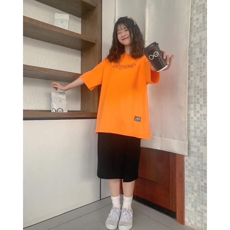 Tee Basic Slyder Ss1 Áo Thun Tay Lỡ Streetwear | BigBuy360 - bigbuy360.vn