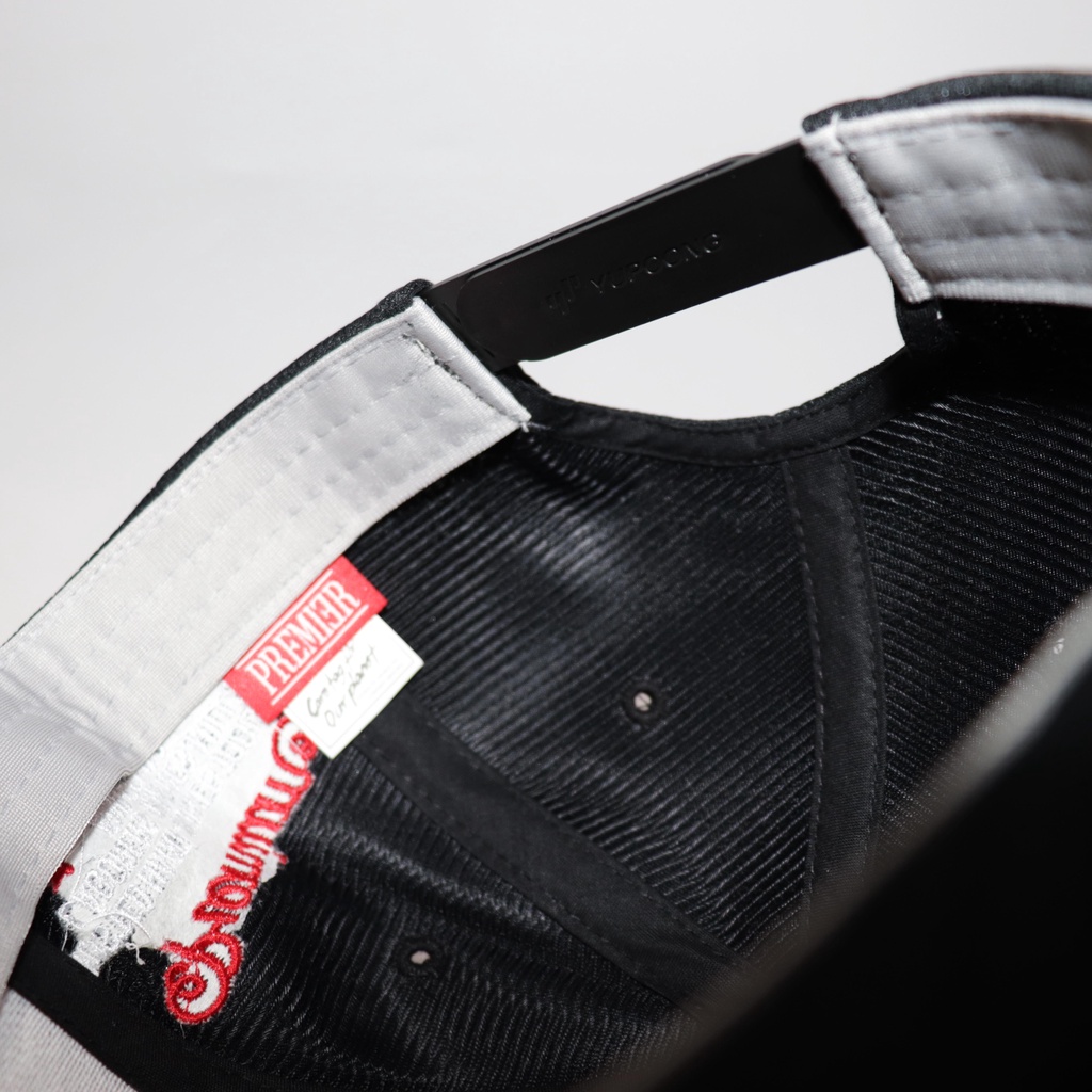 Nón NHS Snapback Tuyệt Đỉnh Thêu So Work Đen SW002.