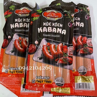 Gói 10 cái xúc xích xông khói thơm ngon giòn sựt- chỉ giao nhanh hà nội