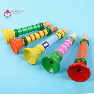Đồ chơi Còi gỗ cho bé