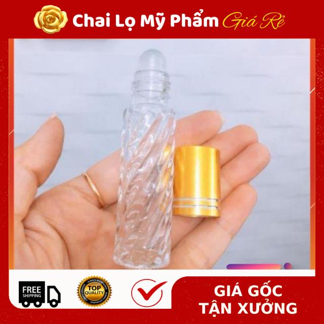 Lọ Chiết Nước Hoa ❤ RẺ VÔ ĐỊCH ❤ Vỏ chai lọ bi lăn chiết nước hoa 10ml, đựng dầu dừa, son handmade, phụ kiện du lịch