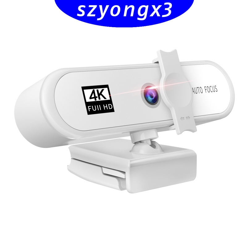 Webcam 1080p 2k 4k Full Hd Usb Tự Động Lấy Nét Với Vỏ Bọc Có Thể Xoay Và Gậy Ba Chân | BigBuy360 - bigbuy360.vn