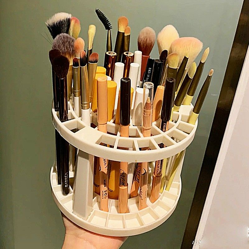 Kệ Cắm Cọ Trang Điểm,Đựng Bút Hàn Quốc