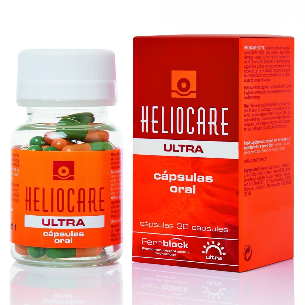 [CHÍNH HÃNG] Combo viên uống chống nắng Heliocare Oral Ultra