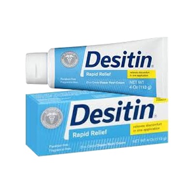 Kem hăm tã cho bé Desitin tím và Desitin xanh
