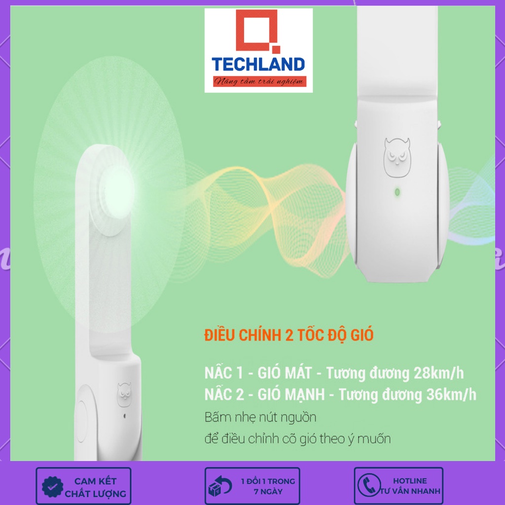 Quạt mini  cầm tay FS08 đa năng 2 trong 1 kèm sạc dự phòng - Quạt tích điện HOT TREND-GENZ 2023