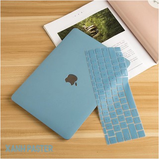 Combo Ốp + Phủ Phím Cho Macbook ( Tặng Kèm Nút Chống Bụi )