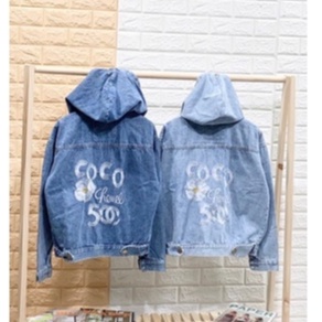 [THỜI TRANG HÈ] Áo Khoác Nữ Jean AIORI Áo Khoác Jeans Cao Cấp Có Nón Form Rộng Freesize Mẫu Thiết Kế Mới Đẹp
