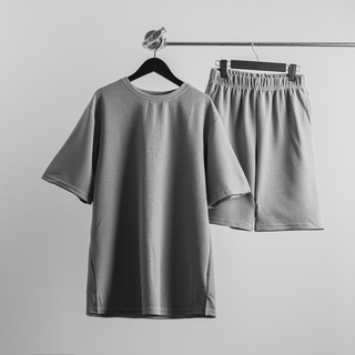 Bộ quần áo vải thun bắp The Bad God nam nữ thời trang unisex