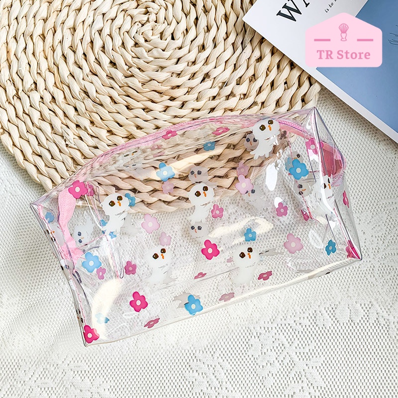 Túi đựng mỹ phẩm, trang điểm, makeup bag Hàn Quốc