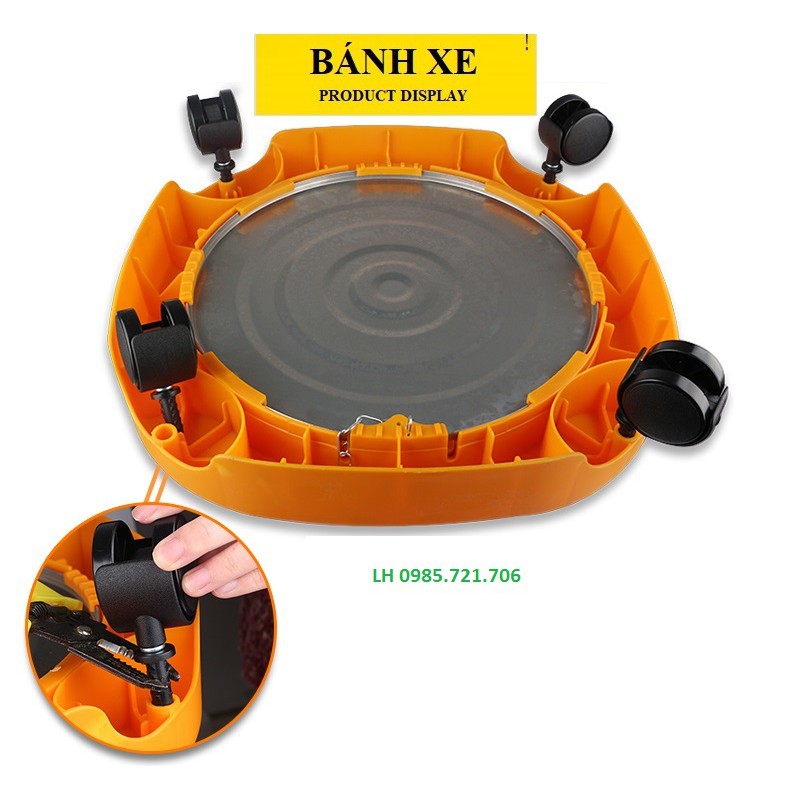 Bánh xe nhỏ máy hút bụi 30 lít