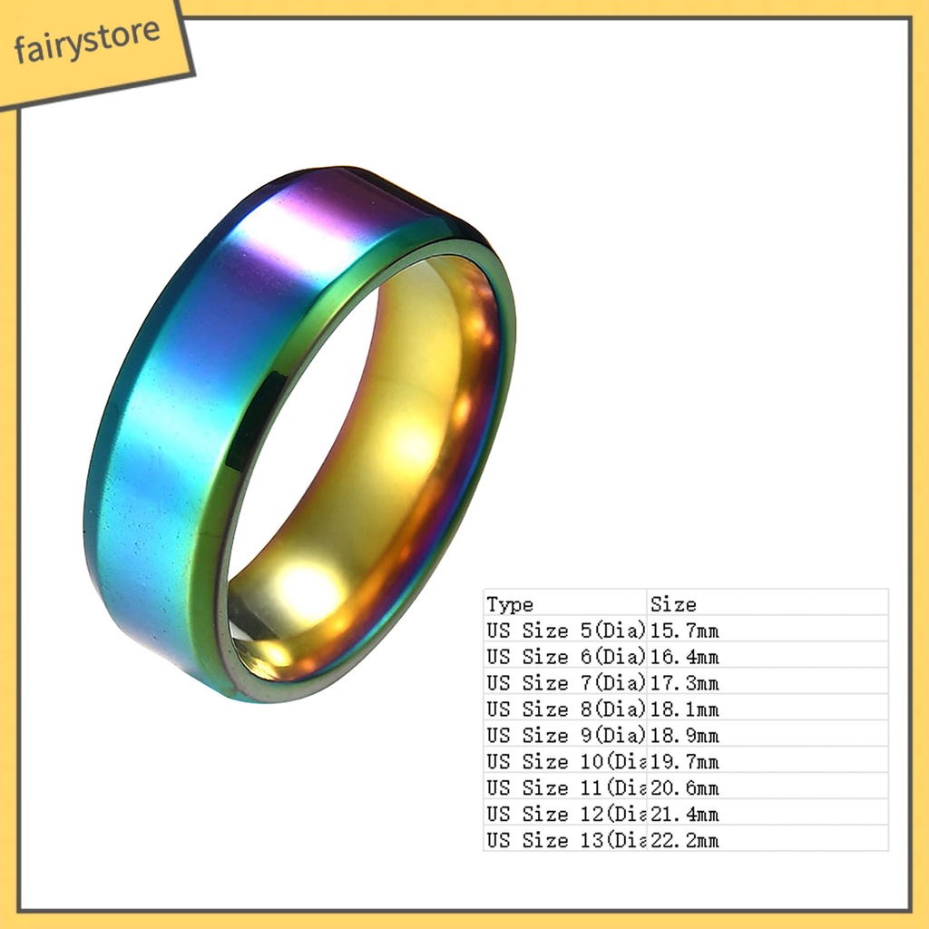 Nhẫn Đôi Bằng Thép Không Gỉ Kiểu Dáng Đơn Giản Thời Trang