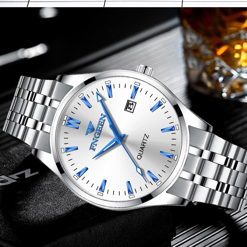 (CHUẨN MEN) Đồng Hồ Nam FNGEEN Doanh Nhân 2018 Dây Thép Không Gỉ Cao Cấp | BigBuy360 - bigbuy360.vn