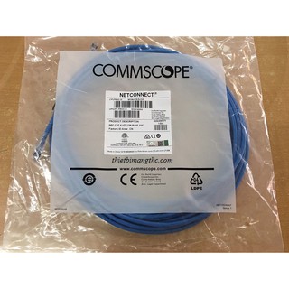 Dây mạng commscope 10m Cat6 33FT Blue
