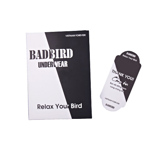 SET 3 Chiếc Quần Lót Nam Boxer Không đường may cao cấp co giãn, kháng khuẩn thương hiệu BADBIRD
