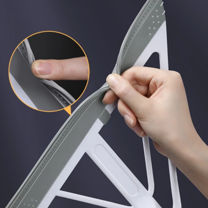 Cây lau nhà bằng silicone cán dài tiện lợi