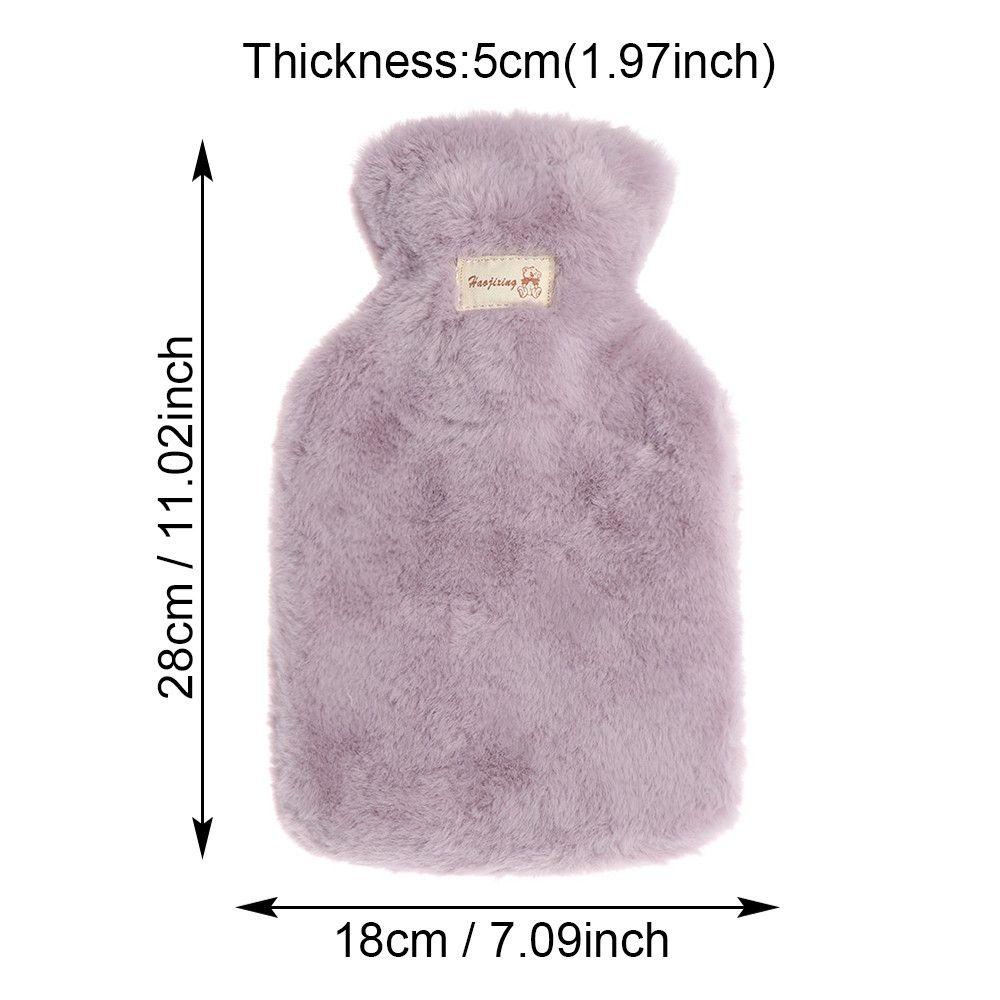 DORAW Hot Water Bottle Removable Portable Hand Warmer Relaxing Heat