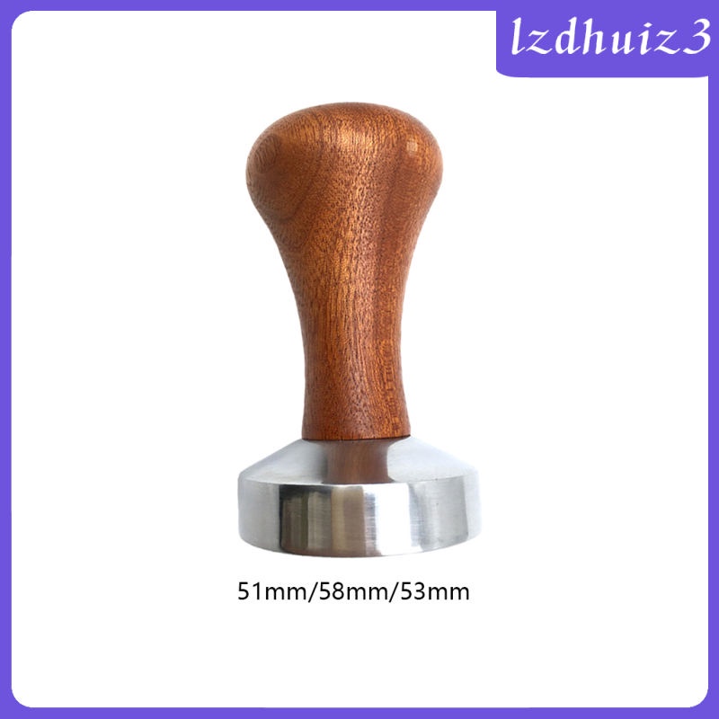 Máy Pha Cà Phê Có Tay Cầm Bằng Gỗ 51 / 53 / 58mm lzdhuiz3