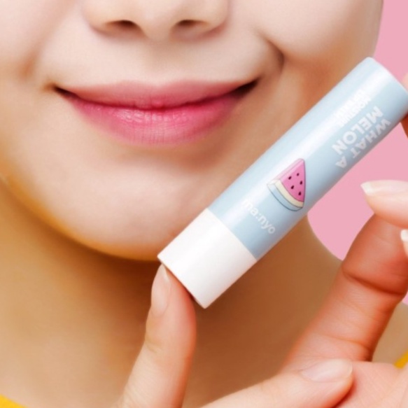 Son dưỡng môi dưa hấu Manyo Factory What a Melon Moisture Lip Balm 4g