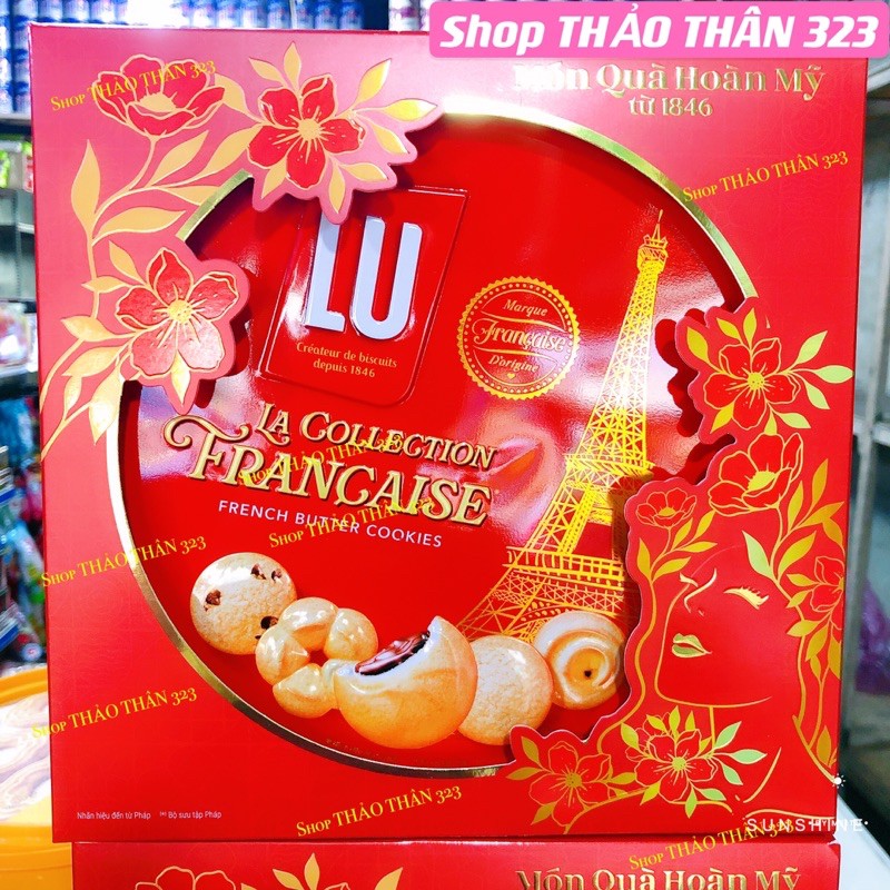 Date 2023-Bánh Quy Bơ LU COOKIES Pháp 🇫🇷- Hộp 540g, 708g | BigBuy360 - bigbuy360.vn