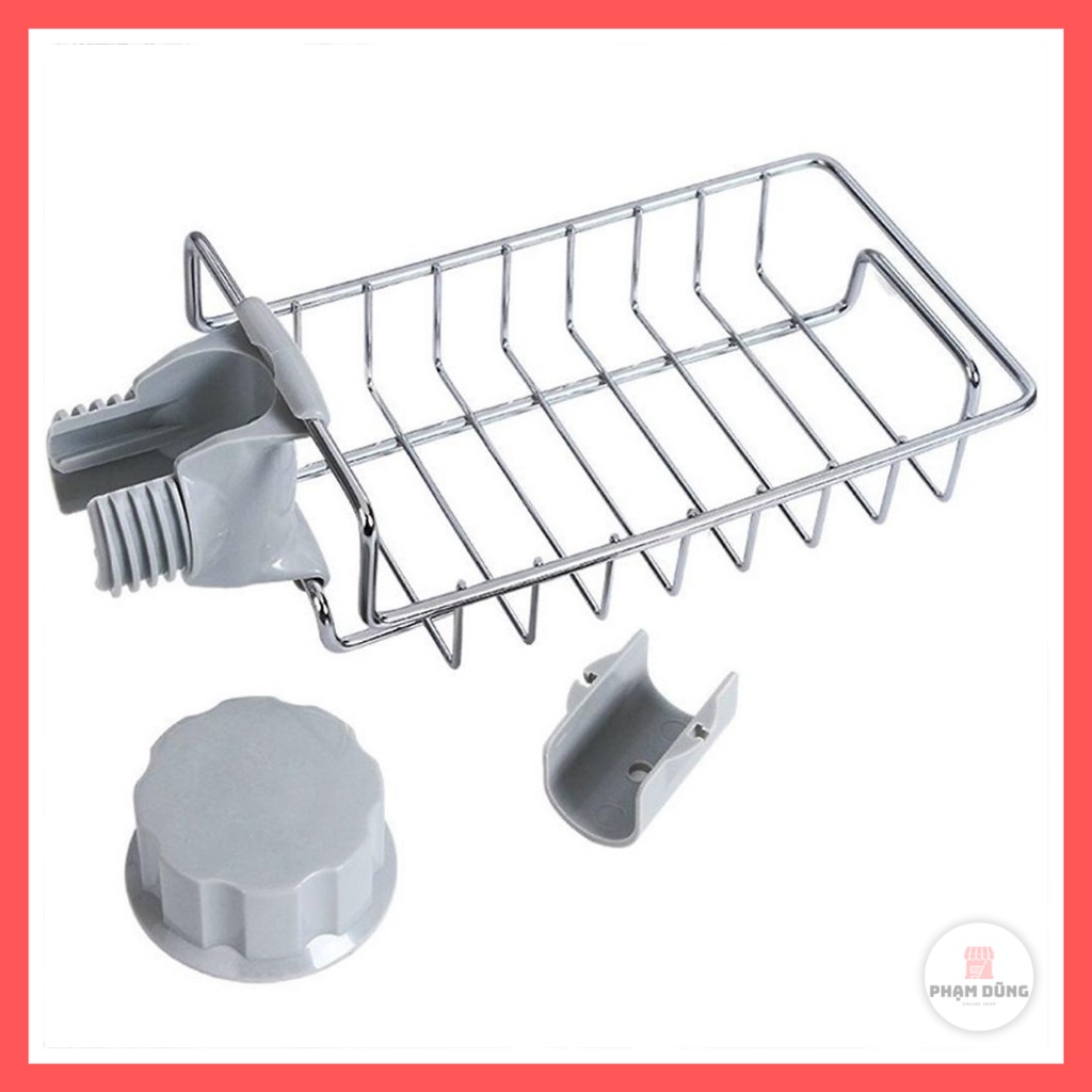 Kệ đựng đồ rửa chén gắn vòi , kệ để đồ nhà tắm tiện lợi