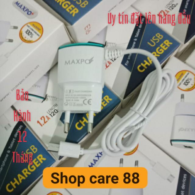 Sac maxpo liền dây 1.2A