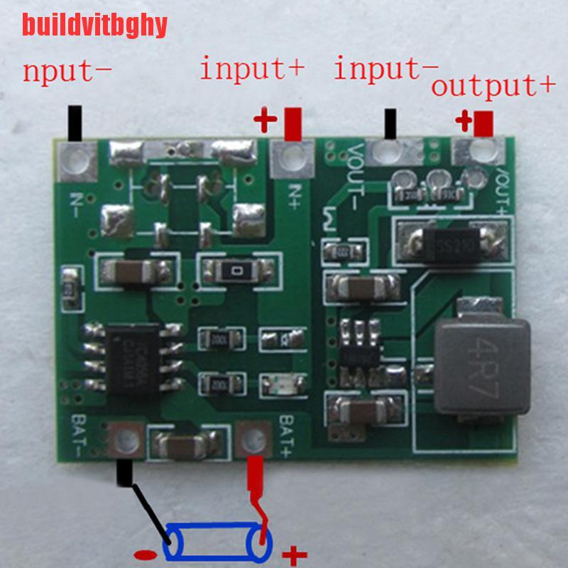 DC DC (Mua-Code) Mô Đun Sạc Pin Lithium Li-Ion 18650 3.7v 4.2v