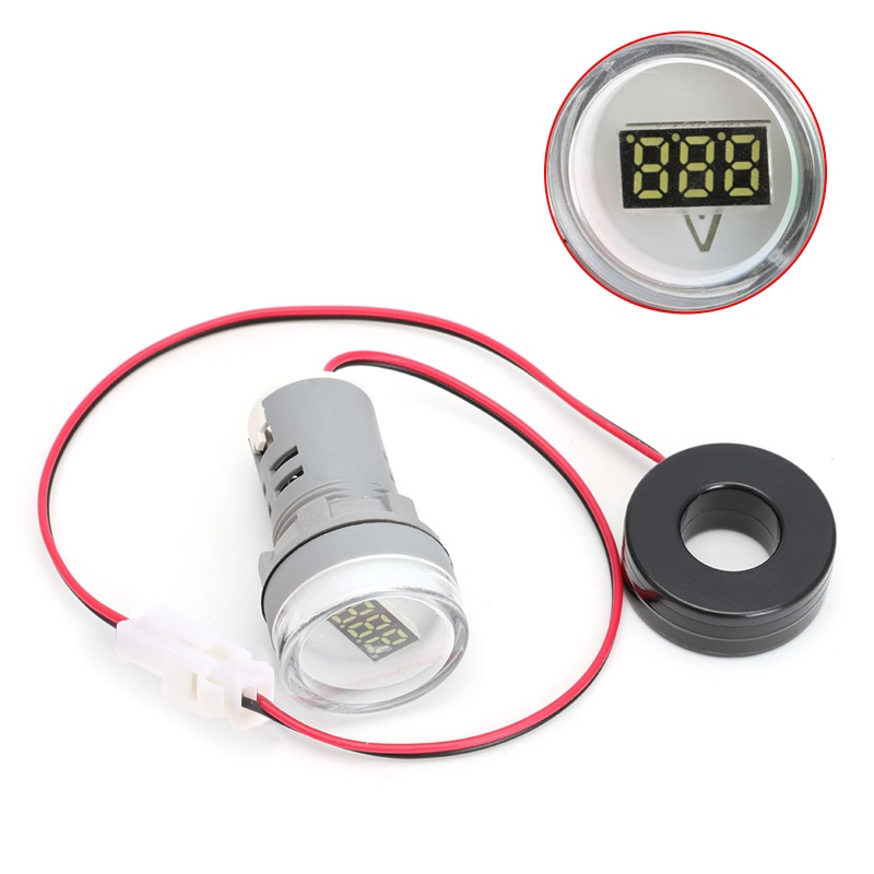 Thiết Bị Đo Dòng Điện 0-100a 220v Kèm Đèn Tín Hiệu