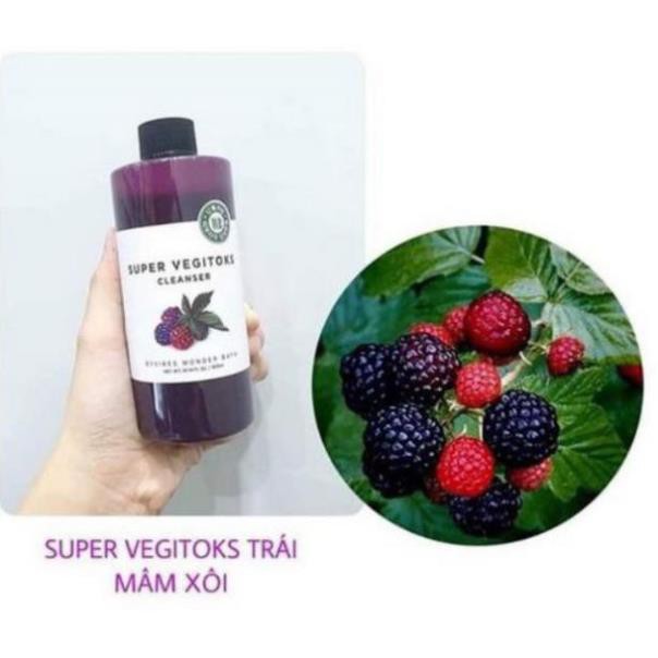 ✅ (HÀNG CHUẨN AUTHENTIC) Full size - 300 ml - Sữa rửa mặt rau củ thải độc Super vegitoks cleanser Wonder bath | BigBuy360 - bigbuy360.vn