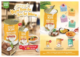 NƯỚC CỐT DỪA VÀNG 400ML