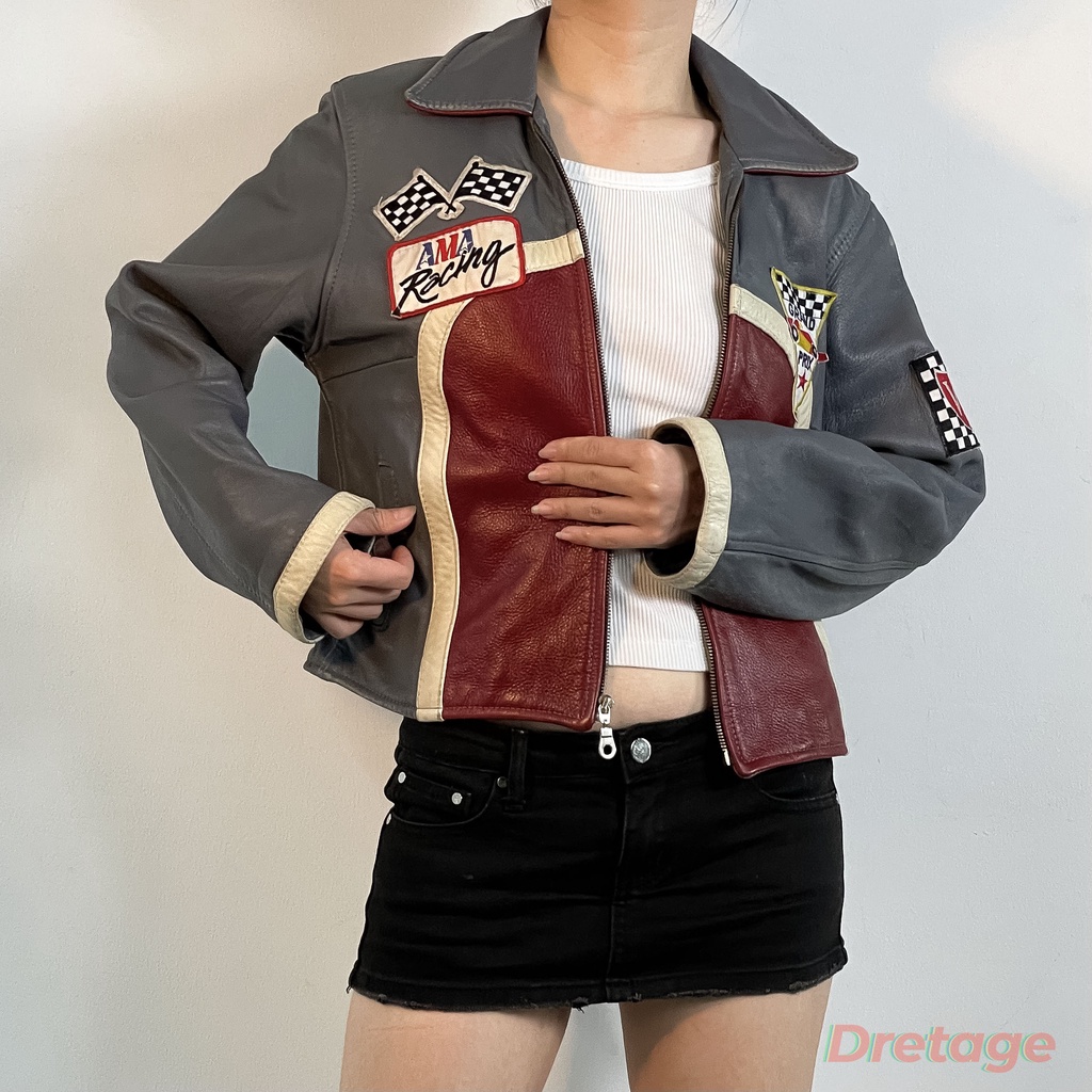 ÁO KHOÁC DA VINTAGE UNISEX 11th