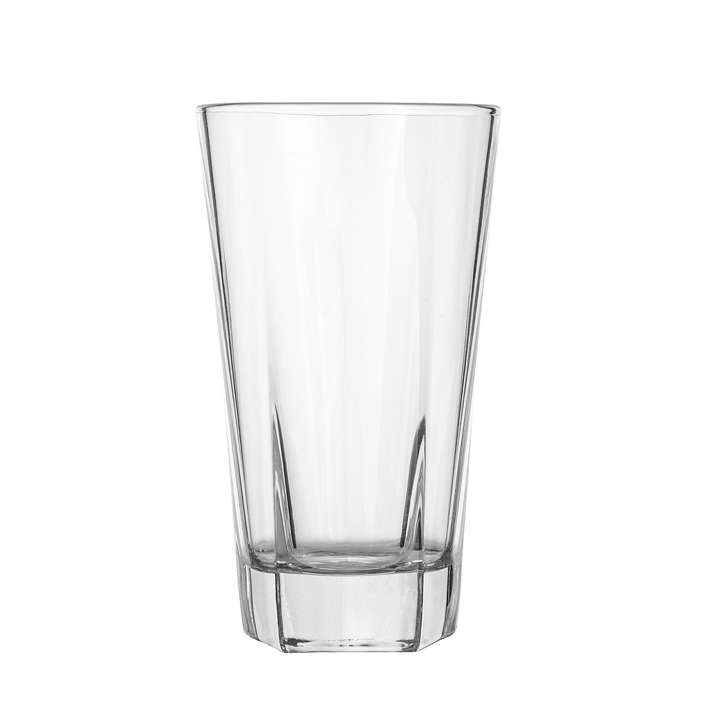 Bộ 6 cốc 5 cạnh thủy tinh LOTUS GLASS VTC60x trong suốt cao cấp, an toàn, dùng để uống nước, rượu whiskey