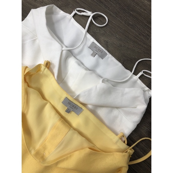 Đầm hai dây Linen xuất Anh, chuẩn xịn, thời trang nữ cao cấp!