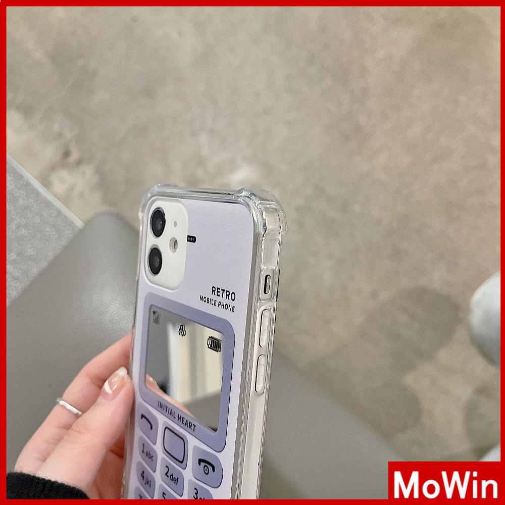 Ốp điện thoại acrylic gương laser HD chống va đập bảo vệ camera thích hợp cho iPhone 11 13 Pro Max 12 Pro Max7 Plus xr