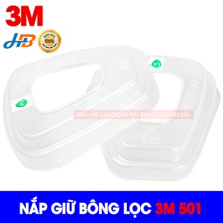 Mặt Nạ Chống Độc 3M 7502 + Kính 3M (Mặt Nạ Phun Thuốc Sâu, Phun Sơn, Hóa Chất).