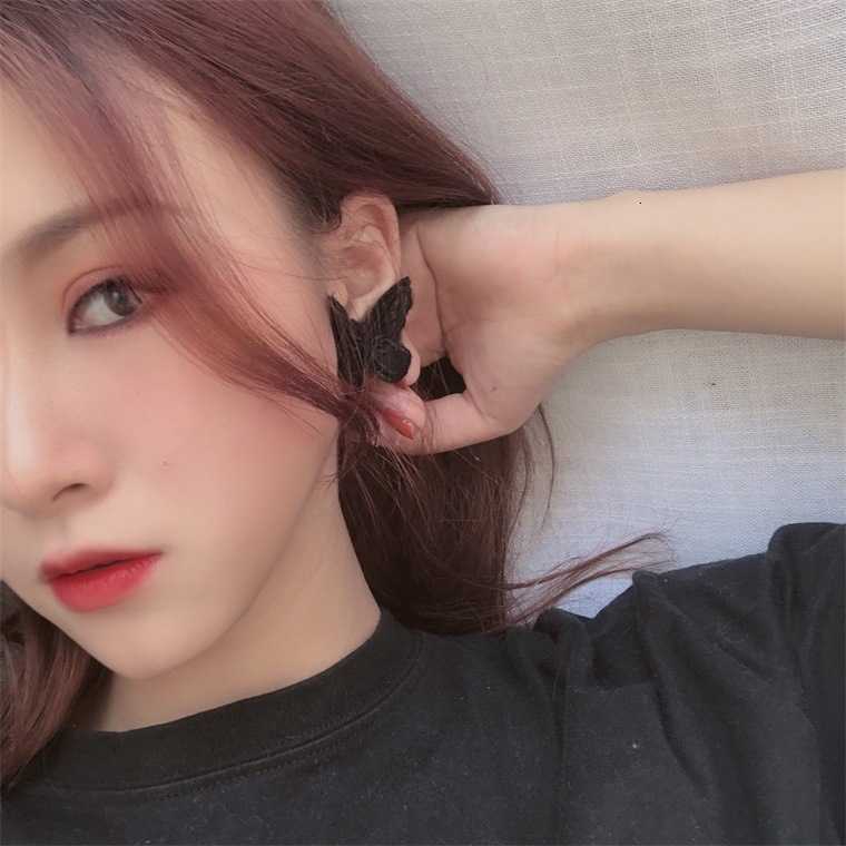 Bông Tai Hình Bướm 2886 Phong Cách Retro Nhật Bản