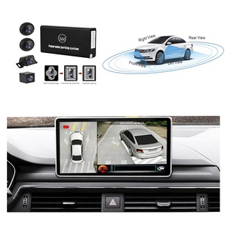 Camera hành trình 360 độ cao cấp chuẩn AHD dành cho tất cả các loại xe ô tô màn hình Android 360-AHD