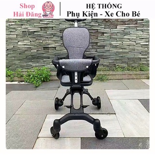 Xe đẩy hai chiều gấp gọn cho bé mm,xe đẩy cho bé, xe đẩy gấp gọn em bé đi du lịch siêu gọn nhẹ