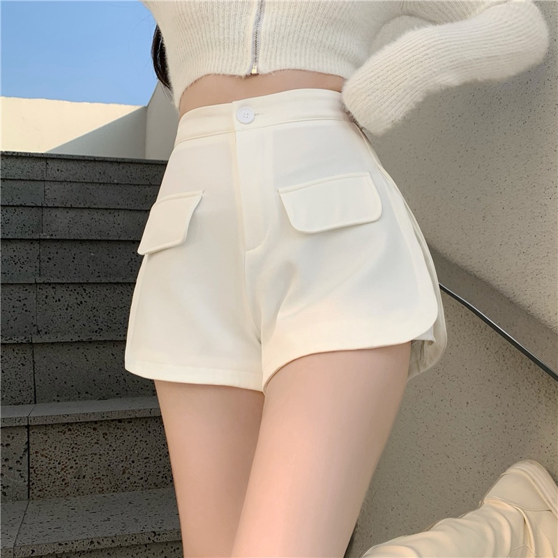 Quần đùi nữ đẹp, quần short nữ ống rộng cạp cao mặc ở nhà, đi chơi, đi biển, thời trang unisex hàn quốc, TF016 | BigBuy360 - bigbuy360.vn