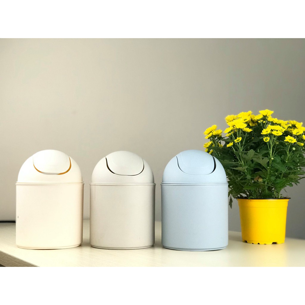 THÙNG RÁC MINI 1,6L BIOPLAS