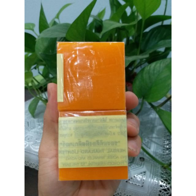 Xà phòng cam nghệ Thái Lan