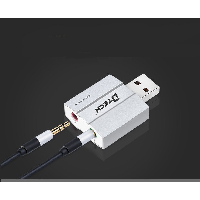 USB âm thanh - USB sound Dtech DT-6006