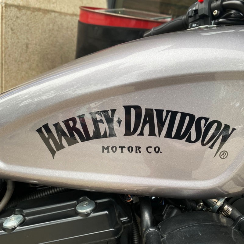 Harley-Davidson Letters Sticker Harley 883 Phản quang Trang trí Decal Phụ kiện Xe máy